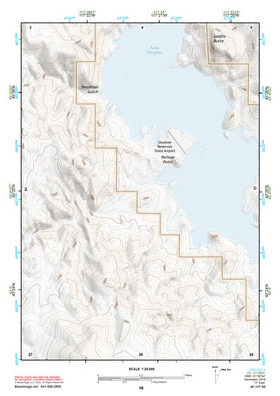 43117SE Page 16 Mahogany Mountain Topo Preview 1
