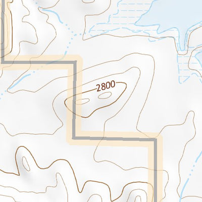 43117SE Page 16 Mahogany Mountain Topo Preview 2