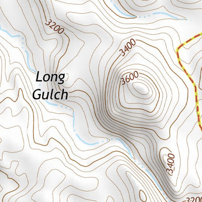 43117SE Page 19 Mahogany Mountain Topo Preview 3