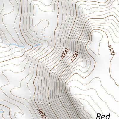 43117SE Page 26 Mahogany Mountain Topo Preview 2