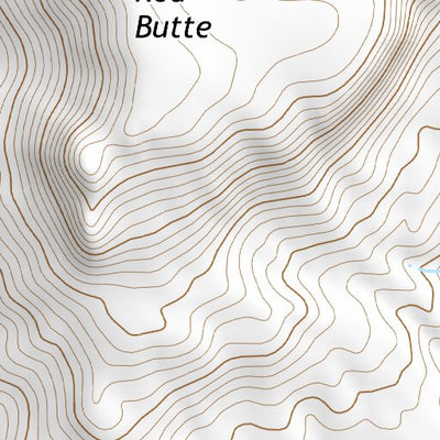 43117SE Page 26 Mahogany Mountain Topo Preview 3