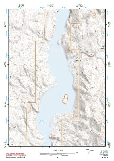 43117SE Page 29 Mahogany Mountain Topo Preview 1