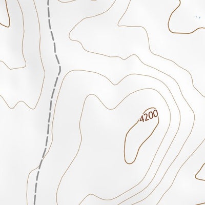 43117SE Page 33 Mahogany Mountain Topo Preview 2