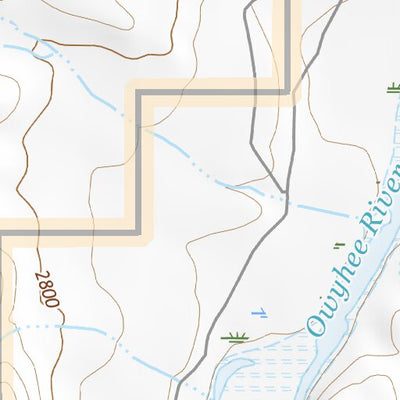 43117SE Page 37 Mahogany Mountain Topo Preview 2