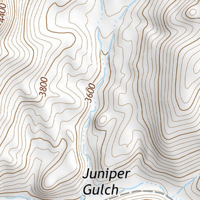 43117SE Page 42 Mahogany Mountain Topo Preview 2