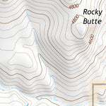 43117SE Page 44 Mahogany Mountain Topo Preview 3