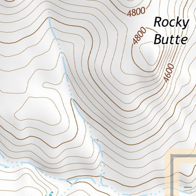 43117SE Page 44 Mahogany Mountain Topo Preview 3