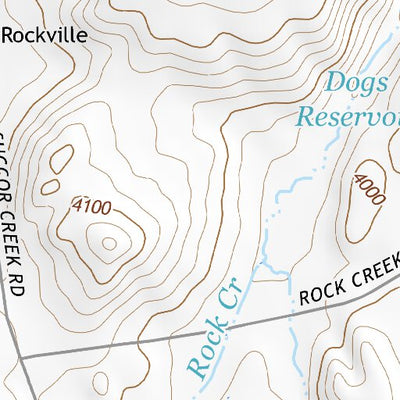 43117SE Page 46 Mahogany Mountain Topo Preview 3