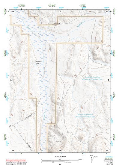 43117SE Page 47 Mahogany Mountain Topo Preview 1