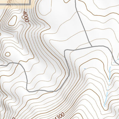 43117SE Page 47 Mahogany Mountain Topo Preview 3
