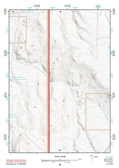 43117SE Page 48 Mahogany Mountain Topo Preview 1