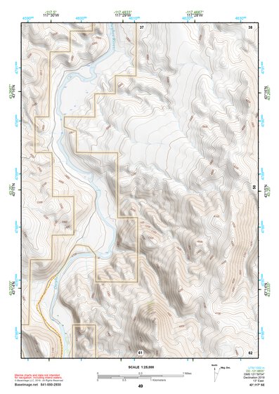 43117SE Page 49 Mahogany Mountain Topo Preview 1