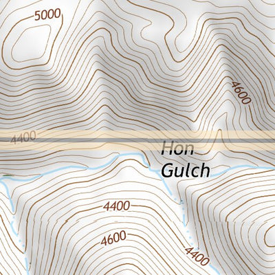 43117SE Page 54 Mahogany Mountain Topo Preview 3