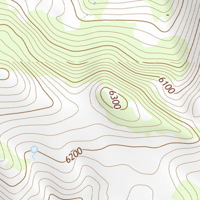 43117SE Page 55 Mahogany Mountain Topo Preview 2