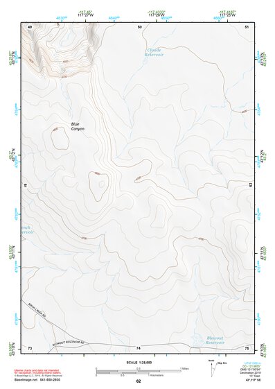 43117SE Page 62 Mahogany Mountain Topo Preview 1