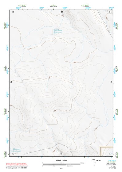 43117SE Page 63 Mahogany Mountain Topo Preview 1