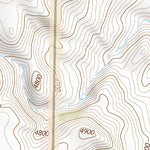 43117SE Page 71 Mahogany Mountain Topo Preview 3