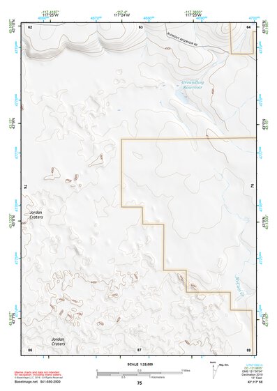 43117SE Page 75 Mahogany Mountain Topo Preview 1