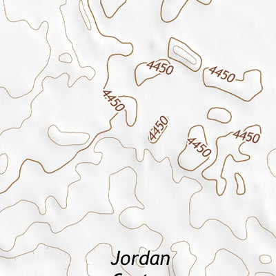 43117SE Page 75 Mahogany Mountain Topo Preview 3