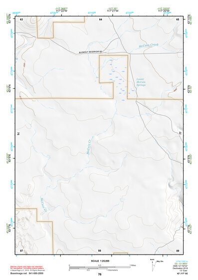 43117SE Page 76 Mahogany Mountain Topo Preview 1