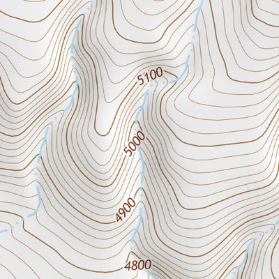 43117SE Page 81 Mahogany Mountain Topo Preview 3