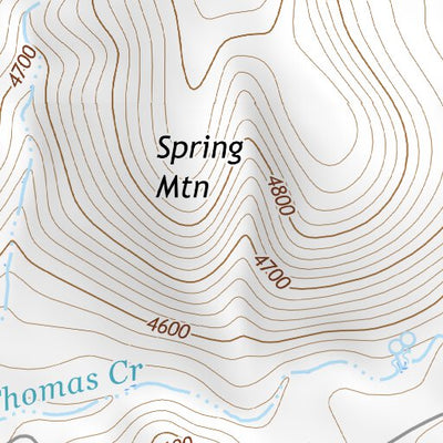 43117SE Page 82 Mahogany Mountain Topo Preview 3