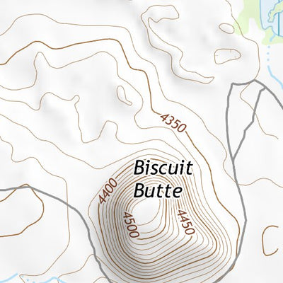 43117SE Page 87 Mahogany Mountain Topo Preview 3