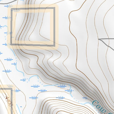 43117SE Page 90 Mahogany Mountain Topo Preview 2