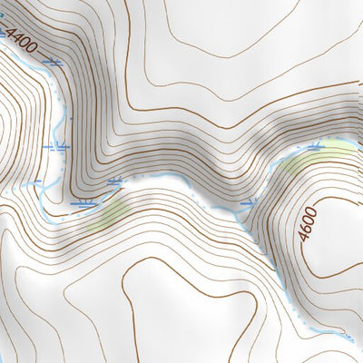 43117SE Page 90 Mahogany Mountain Topo Preview 3