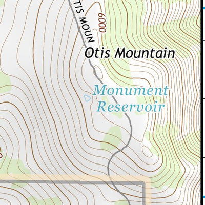 43118NE Page 2 Stinkingwater Mountains Topo Preview 3