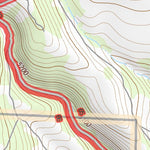 43118NE Page 4 Stinkingwater Mountains Topo Preview 2