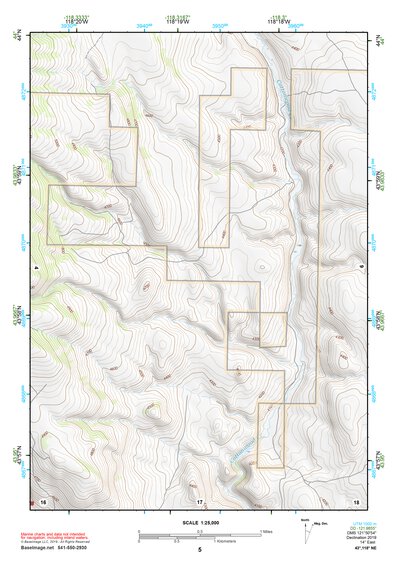 43118NE Page 5 Stinkingwater Mountains Topo Preview 1