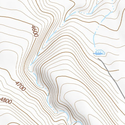43118NE Page 6 Stinkingwater Mountains Topo Preview 3