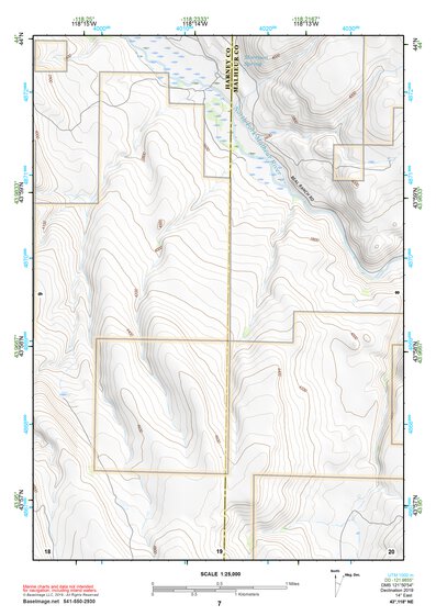 43118NE Page 7 Stinkingwater Mountains Topo Preview 1