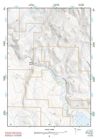 43118NE Page 8 Stinkingwater Mountains Topo Preview 1