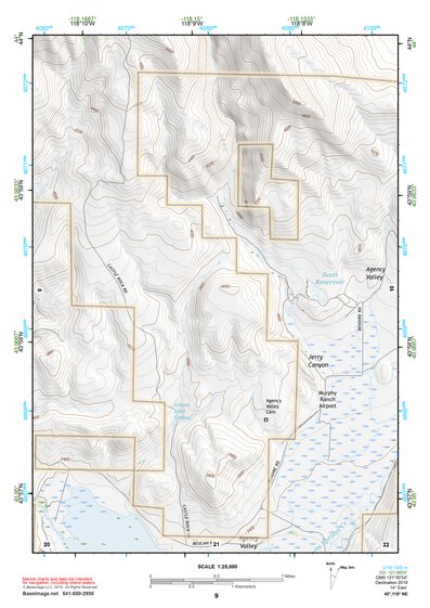 43118NE Page 9 Stinkingwater Mountains Topo Preview 1