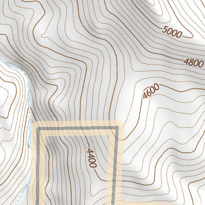 43118NE Page 9 Stinkingwater Mountains Topo Preview 3