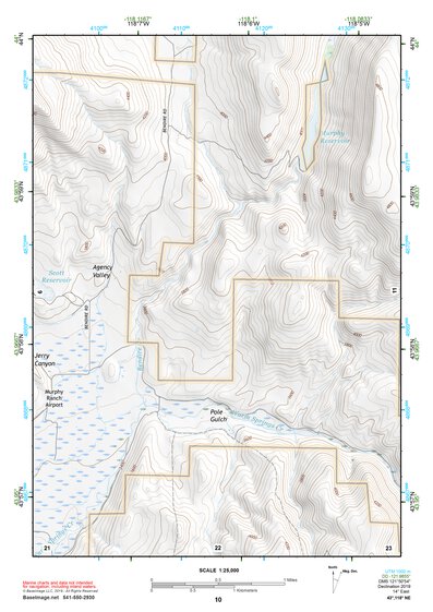 43118NE Page 10 Stinkingwater Mountains Topo Preview 1