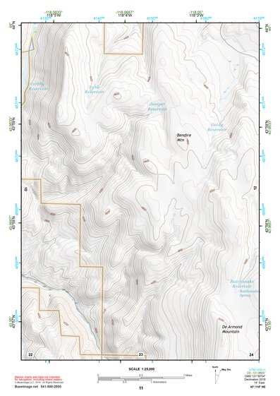 43118NE Page 11 Stinkingwater Mountains Topo Preview 1
