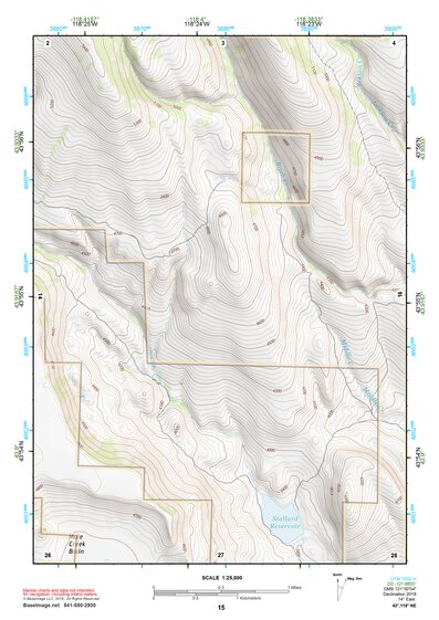 43118NE Page 15 Stinkingwater Mountains Topo Preview 1