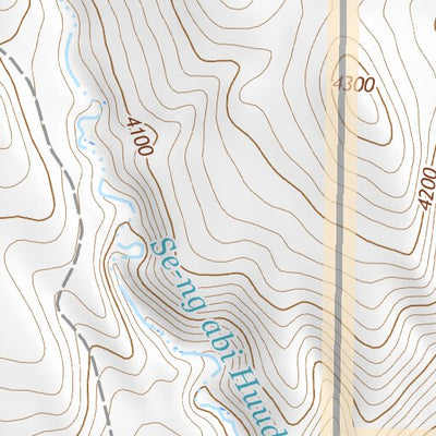 43118NE Page 17 Stinkingwater Mountains Topo Preview 2