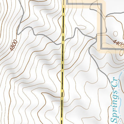 43118NE Page 19 Stinkingwater Mountains Topo Preview 3