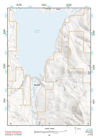 43118NE Page 21 Stinkingwater Mountains Topo Preview 1