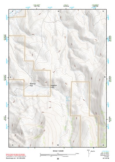 43118NE Page 22 Stinkingwater Mountains Topo Preview 1