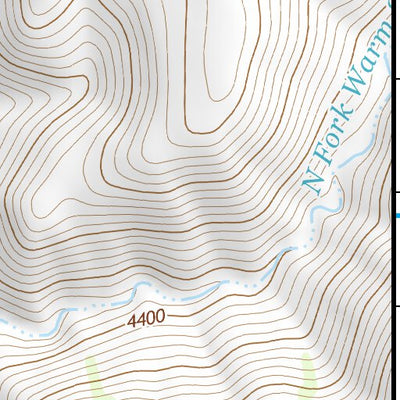 43118NE Page 23 Stinkingwater Mountains Topo Preview 3