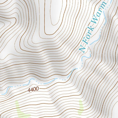 43118NE Page 24 Stinkingwater Mountains Topo Preview 3