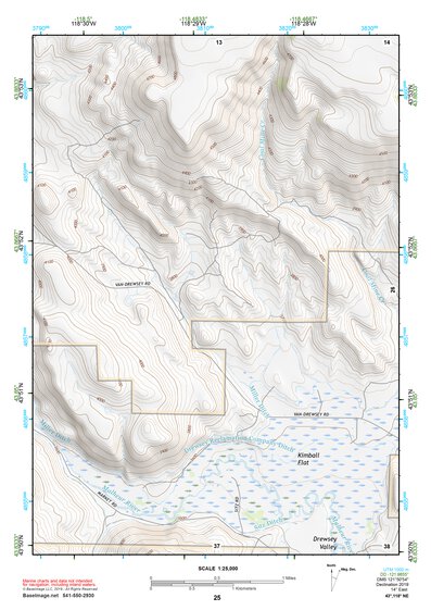 43118NE Page 25 Stinkingwater Mountains Topo Preview 1