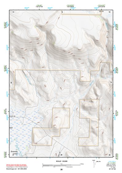 43118NE Page 26 Stinkingwater Mountains Topo Preview 1