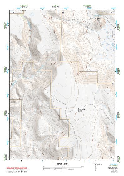43118NE Page 27 Stinkingwater Mountains Topo Preview 1