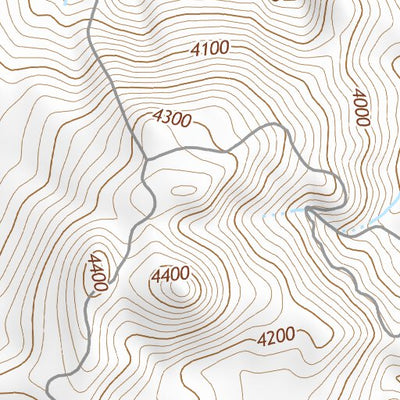 43118NE Page 30 Stinkingwater Mountains Topo Preview 3
